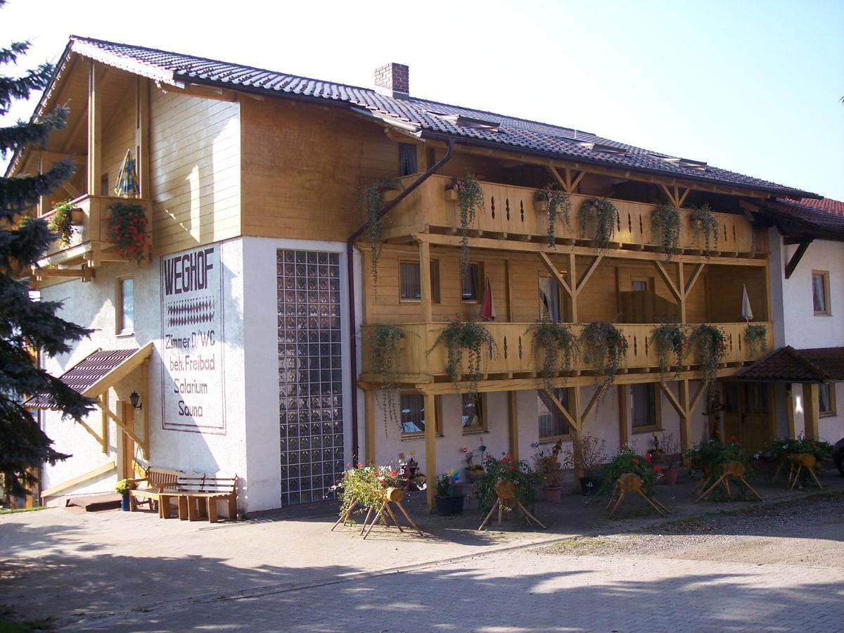 Pension Weghof Mit Gasthaus Bobrach ภายนอก รูปภาพ